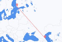 Flyg från Machatjkala, Ryssland till Åbo, Finland