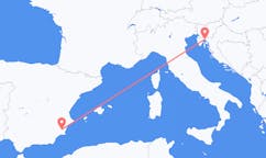 出发地 克罗地亚里耶卡目的地 西班牙穆尔西亚的航班