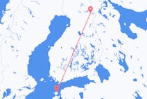 Fly fra Kardla til Kuusamo