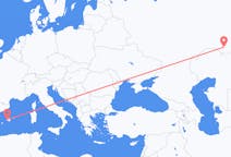 Fly fra Orenburg til Palma de Mallorca