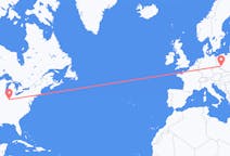 Flights from Indianapolis, the United States to Wrocław, Poland
