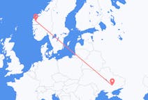 Flights from Zaporizhia, Ukraine to Sandane, Norway