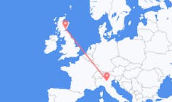 Flights from Verona, Italy to Dundee, Scotland