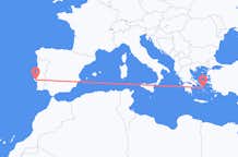 Flights from Mykonos to Lisbon