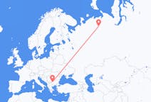 ตั๋วเครื่องบินจากเมืองUsinskไปยังเมืองโซเฟีย