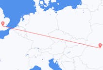 Flights from Suceava, Romania to London, England