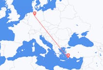 Flights from Rhodes, Greece to Hanover, Germany