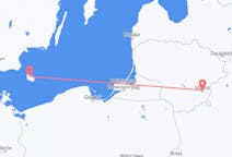 Flights from Vilnius in Lithuania to Bornholm in Denmark