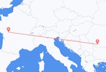 Flyg från Craiova, Rumänien till Poitiers, Frankrike