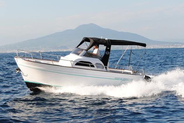 Excursion privée en bateau élégant à Capri au départ de Sorrente