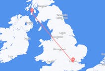 Flights from Campbeltown, the United Kingdom to London, England