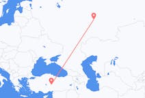 Flights from Nizhnekamsk, Russia to Kayseri, Turkey