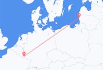 Flyg från Palanga, Litauen till Luxemburg, Luxemburg
