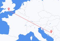 Fly fra Southampton til Sarajevo