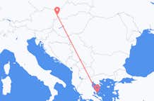 Flyrejser fra Skiathos til Bratislava