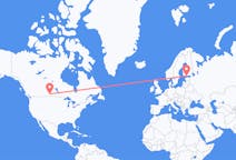Flights from Regina to Helsinki