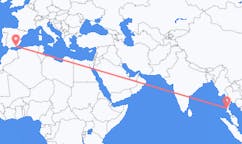 Flights from Kawthaung Township, Myanmar (Burma) to Almería, Spain