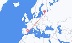 Flyg från Tartu, Estland till Alicante, Spanien