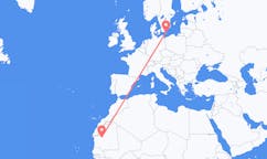 Flights from Atar, Mauritania to Bornholm, Denmark