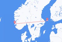 เที่ยวบิน จาก มารีเอฮัมน์, หมู่เกาะโอลันด์ ไปยัง Haugesund, นอร์เวย์