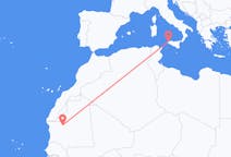 Vluchten van Atar, Mauritanië naar Trapani, Italië