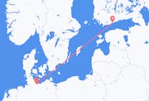 Flyreiser fra Lübeck, Tyskland til Helsingfors, Finland