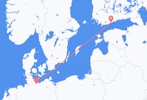 Flyg från Lubeck, Tyskland till Helsingfors, Finland