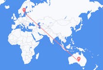 Flights from Olympic Dam, Australia to Stockholm, Sweden