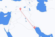 Flyg från Kuwait, Kuwait till Mardin, Turkiet