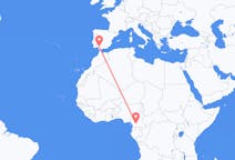 Flyrejser fra Yaoundé, Cameroun til Sevilla, Spanien