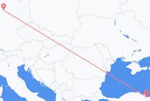 Flyg från Samsung, Turkiet till Hannover, Tyskland