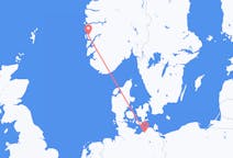Flights from Rostock, Germany to Bergen, Norway