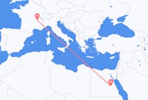 Flyreiser fra Luxor, Egypt til Lyon, Frankrike