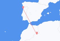 Flyg från Béchar, Algeriet till Porto, Portugal