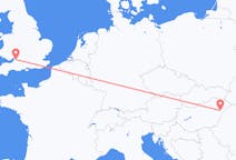 Flyrejser fra Debrecen, Ungarn til Bristol, Ungarn