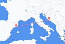 Flights from Barcelona to Split