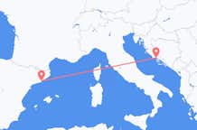 Flights from Barcelona to Split