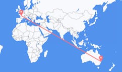 Flyg från City of Newcastle, Australien till Poitiers, Frankrike