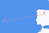 Flights from Valladolid, Spain to Terceira Island, Portugal