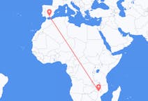 모잠비크 테테에서 출발해 스페인 그라나다로(으)로 가는 항공편