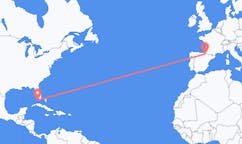 Flyreiser fra Key West, USA til Pamplona, Spania