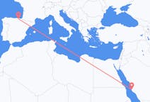 出发地 沙特阿拉伯出发地 吉达目的地 西班牙毕尔巴鄂的航班