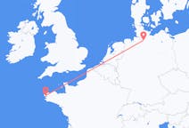 Flights from from Hamburg to Brest
