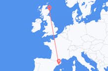 Flyreiser fra Aberdeen, til Barcelona