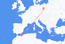 Flyrejser fra Oujda, Marokko til Wrocław, Polen