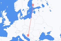 Flights from Turku to Mostar