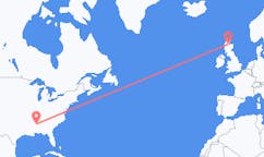 Loty z Columbus, Stany Zjednoczone do Inverness, Szkocja
