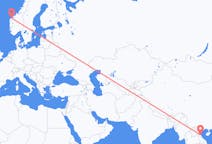 Flyreiser fra Vinh, Vietnam til Ålesund, Norge