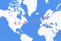 Flyreiser fra Kearney, USA til København, Danmark
