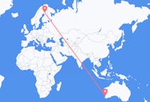 Flights from Perth, Australia to Rovaniemi, Finland